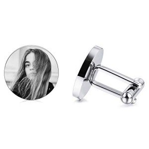 Custom Engraved Cufflinks Set for Men