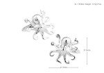 Octopus Cufflinks for Men - 3 Color Options