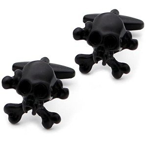 Skull Cufflinks for Men – Gothic Style Jewelry