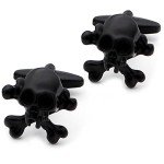 Skull Cufflinks for Men – Gothic Style Jewelry
