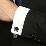 Skull Cufflinks for Men – Gothic Style Jewelry