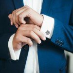 Sterling Silver Firefighter Cufflinks for Men