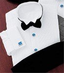 Men's Carbon Fiber Cufflinks and Tuxedo Studs Set