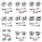 Custom Engraved Cufflinks & Tie Clip Set