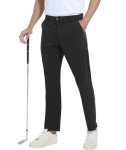 Men's Lightweight Stretch Golf Pants - Black