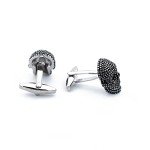Punk Skull Cufflinks for Men - Halloween Style