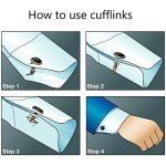 Silver Chess Cufflinks for Men - Stylish Accessory