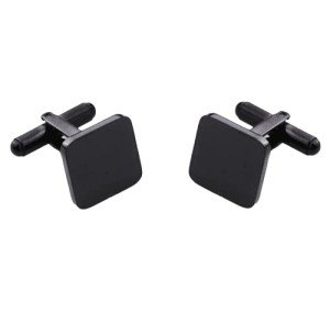 Men's Stainless Steel Clip Cufflinks - Gold & Silver