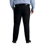 Haggar Men's Comfort Straight Fit Dress Pants - Black