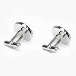 Personalized Men's Cufflinks & Tie Clip Set