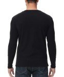 Men's Thermal Long Sleeve Base Layer Shirt - Black