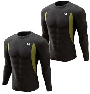 Men's Quick Dry Thermal Fleece Long Johns Top