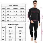 Men's Fleece-Lined Thermal Long Johns Set