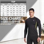 Men's Quick Dry Thermal Fleece Long Johns Top
