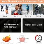 Men's Long Sleeve Compression Thermal Shirt - Grey