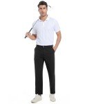 Men's Lightweight Stretch Golf Pants - Black