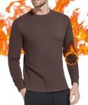 Men's Lightweight Thermal Crewneck Long Sleeve Shirt