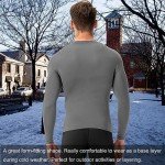 Men's Long Sleeve Compression Thermal Shirt - Grey