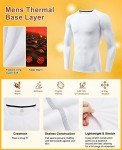 Men's Long Sleeve Thermal Compression Base Layer Shirt