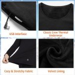 Men's Electric Heated Thermal Long Sleeve Shirt