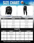 Men's Fleece Lined Thermal Underwear Set - 1,2 Pack