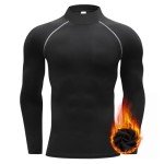 Men's Thermal Turtleneck for Cold Weather Activities
