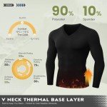 Men’s Thermal Compression Shirt for Cold Weather
