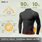 Men's Thermal Turtleneck for Cold Weather Activities