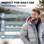 Men's Fleece Lined Thermal Underwear Set - Red Plaid