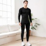 Men's Thermal Base Layer Set for Cold Weather