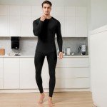 Men's Thermal Base Layer Set for Cold Weather