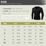 Men’s Thermal Compression Shirt for Cold Weather