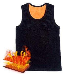 Men's Double-Sided Velvet Thermal Tank Top