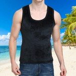 Men's Double-Sided Velvet Thermal Tank Top