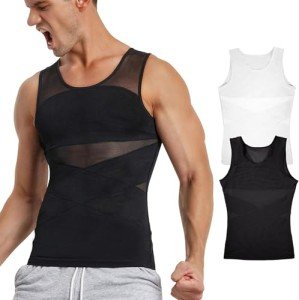 Gotoly Men's Compression Slimming Tank Top