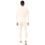 Men's Waffle Thermal Long Johns Set - Large