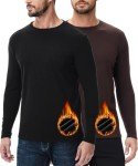 Men's Thermal Long Sleeve Crew Tops (2-Pack)
