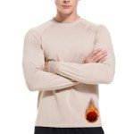 Men's Fleece Lined Long Sleeve Thermal Shirt