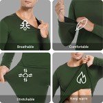 Men's Ultra-Soft Thermal Long Johns Set – Army Green