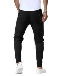 Linvich Men's Slim Fit High Rise Ankle Pants