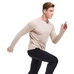 Men's Fleece Lined Long Sleeve Thermal Shirt