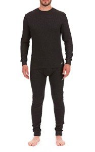 Nautica Men's Charcoal Thermal Underwear Set