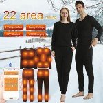 USB Heated Thermal Underwear Set for Men & Women