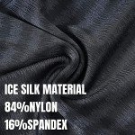 ZONBAILON Men’s 3 Pack Silk Boxer Briefs