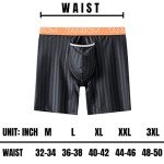 ZONBAILON Men’s 3 Pack Silk Boxer Briefs