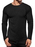 Ekouaer Men's Thermal Crew Neck Long Sleeve Top