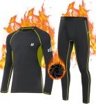 Men's Fleece Lined Thermal Underwear Set