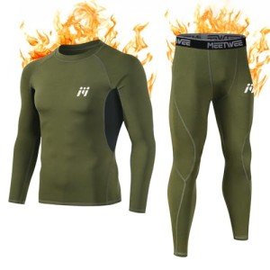 Men's Thermal Underwear Set for Winter Comfort