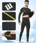 Men's Fleece Lined Thermal Underwear Set