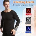 Men's Electric Heated Thermal Base Layer Shirt